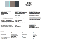 Desktop Screenshot of hoepbrands.com